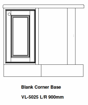 BLANK KITCHEN CORNER UNIT